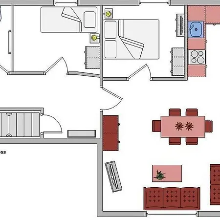 Apartament Appartement Boehler Diekluft